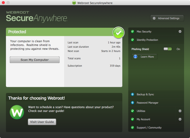 How to download webroot secureanywhere